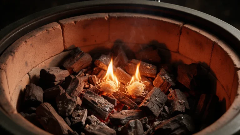 Keramikgrill anzünden: Schritt für Schritt